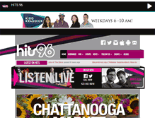 Tablet Screenshot of hits96.com